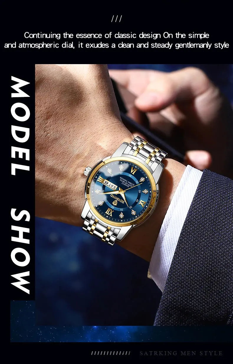 2024 Top Brand Luxury Fashion Diver Watch Men 30ATM Waterproof Date Clock Sport Watches Mens Quartz Wristwatch Relogio Masculino luxecrown.co.uk