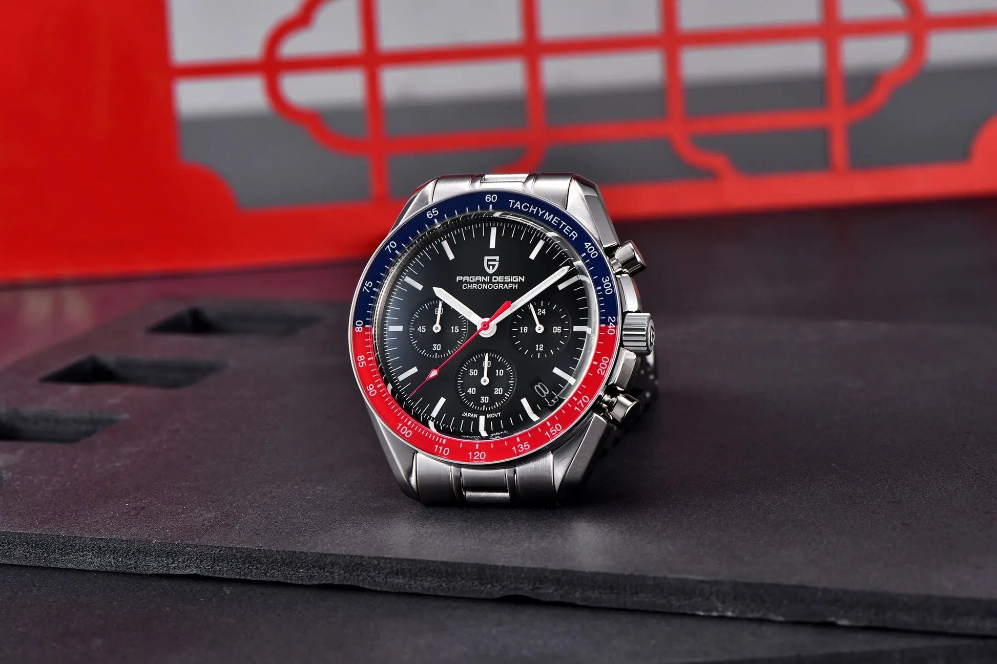 2025 New PAGANI DESIGN Moon Men's Watches Top Luxury Quartz Watch Man VK63 Chronograph Wristwatch AR Sapphire Mirror Waterproof luxecrown.co.uk