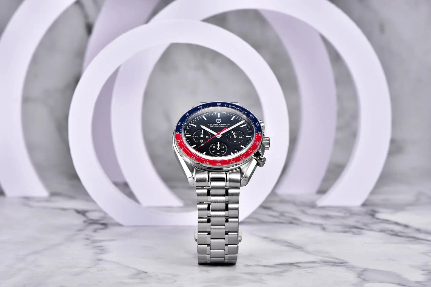 2025 New PAGANI DESIGN Moon Men's Watches Top Luxury Quartz Watch Man VK63 Chronograph Wristwatch AR Sapphire Mirror Waterproof luxecrown.co.uk