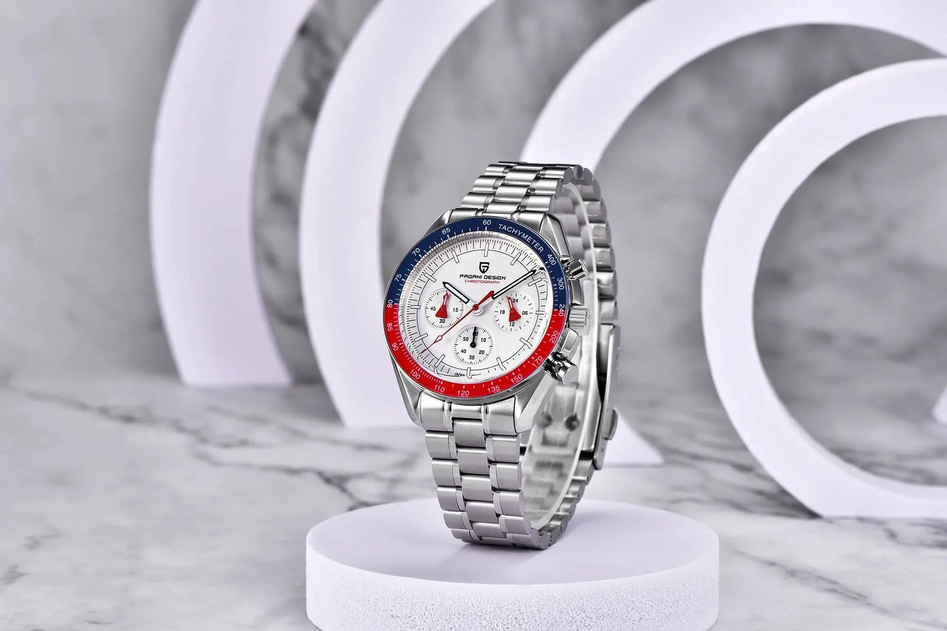 2025 New PAGANI DESIGN Moon Men's Watches Top Luxury Quartz Watch Man VK63 Chronograph Wristwatch AR Sapphire Mirror Waterproof luxecrown.co.uk