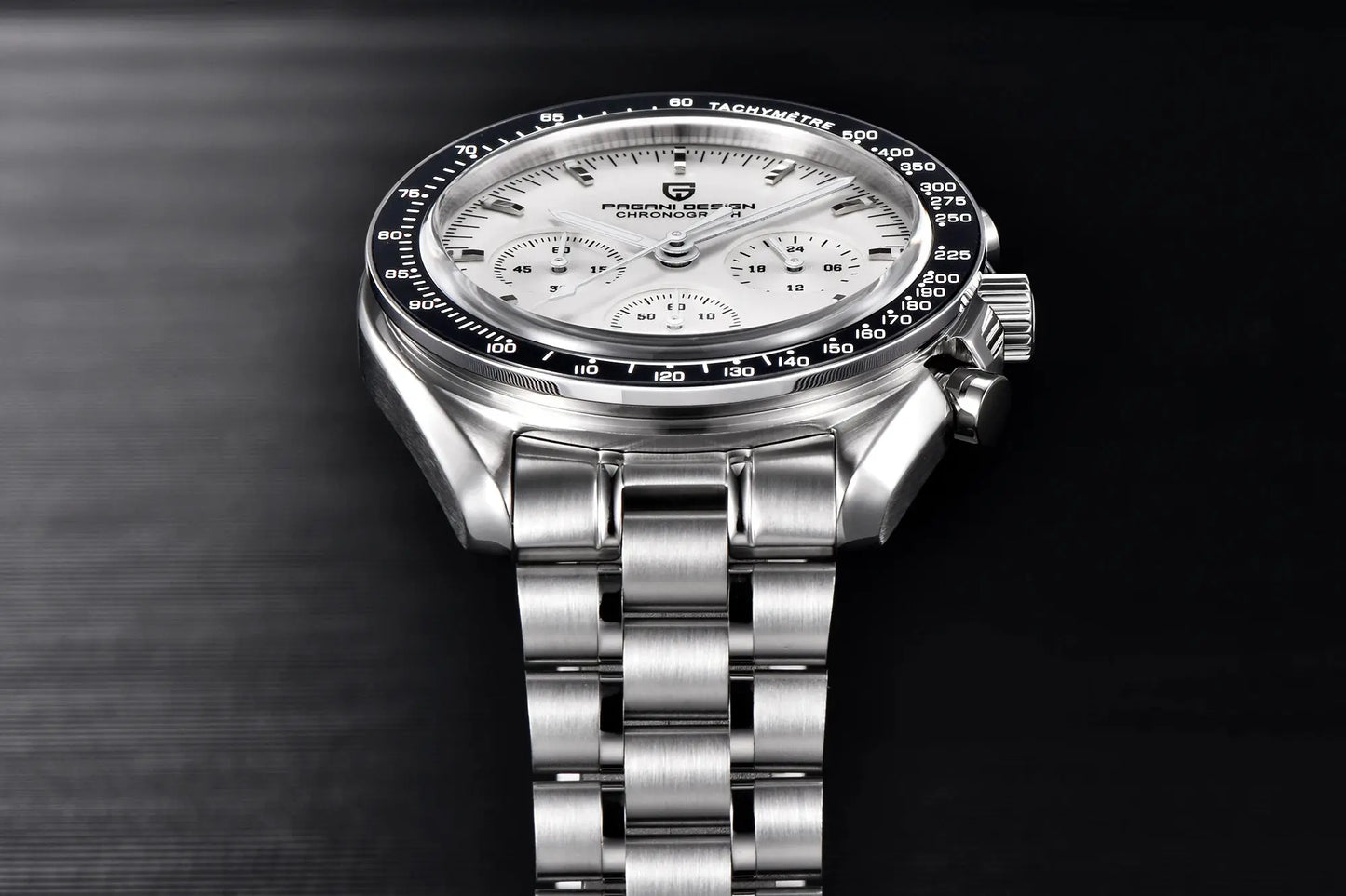 2025 New PAGANI DESIGN Moon Men's Watches Top Luxury Quartz Watch Man VK63 Chronograph Wristwatch AR Sapphire Mirror Waterproof luxecrown.co.uk