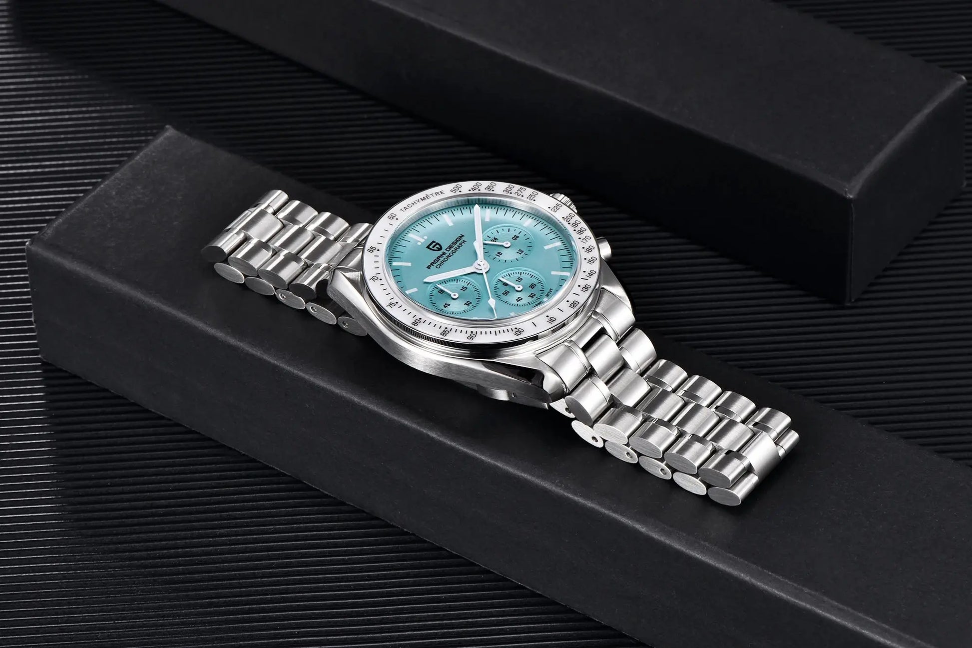 2025 New PAGANI DESIGN Moon Men's Watches Top Luxury Quartz Watch Man VK63 Chronograph Wristwatch AR Sapphire Mirror Waterproof luxecrown.co.uk