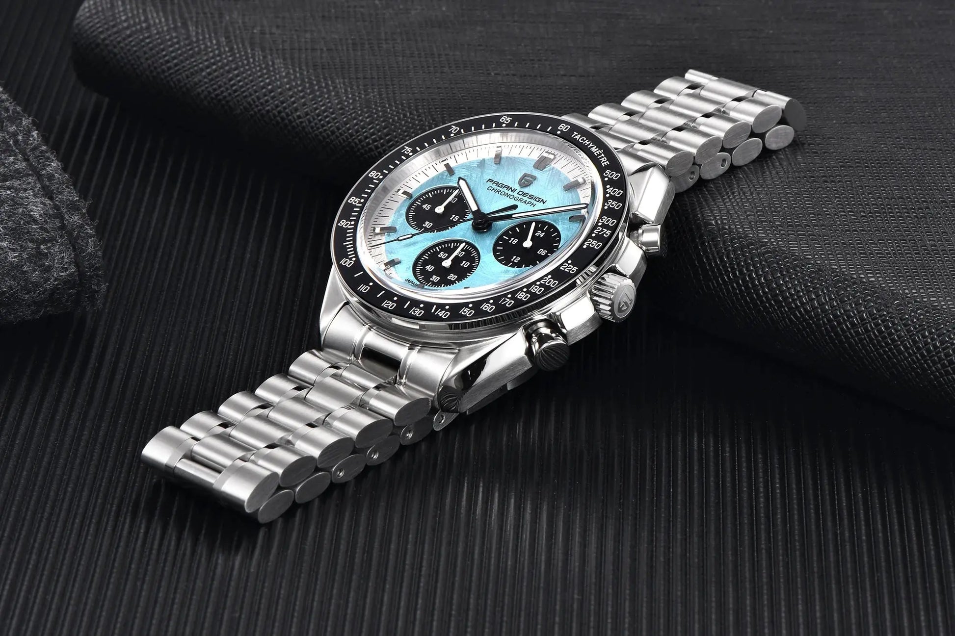 2025 New PAGANI DESIGN Moon Men's Watches Top Luxury Quartz Watch Man VK63 Chronograph Wristwatch AR Sapphire Mirror Waterproof luxecrown.co.uk