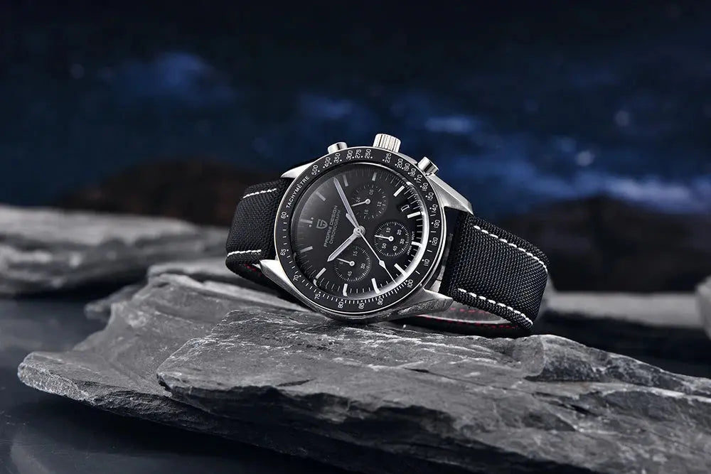 2025 New PAGANI DESIGN Moon Men's Watches Top Luxury Quartz Watch Man VK63 Chronograph Wristwatch AR Sapphire Mirror Waterproof luxecrown.co.uk