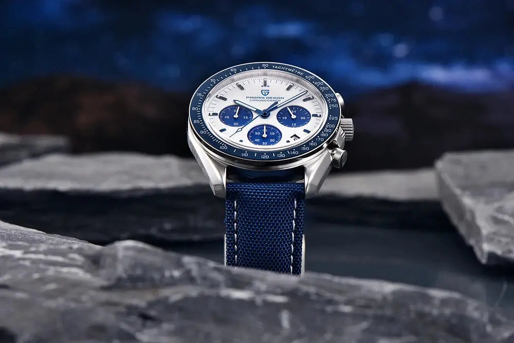 2025 New PAGANI DESIGN Moon Men's Watches Top Luxury Quartz Watch Man VK63 Chronograph Wristwatch AR Sapphire Mirror Waterproof luxecrown.co.uk