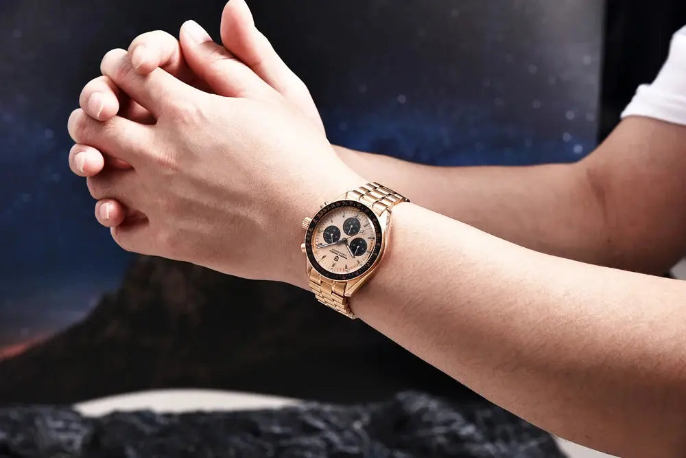 2025 New PAGANI DESIGN Moon Men's Watches Top Luxury Quartz Watch Man VK63 Chronograph Wristwatch AR Sapphire Mirror Waterproof luxecrown.co.uk