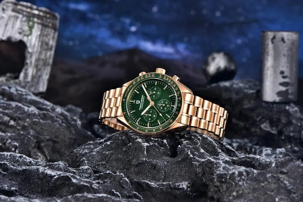 2025 New PAGANI DESIGN Moon Men's Watches Top Luxury Quartz Watch Man VK63 Chronograph Wristwatch AR Sapphire Mirror Waterproof luxecrown.co.uk
