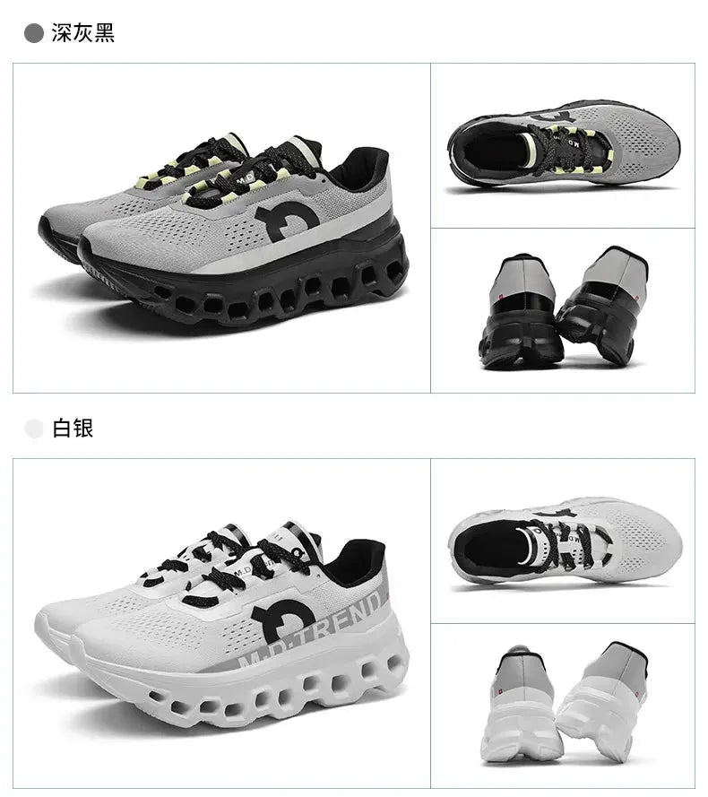 2026 Air Cushion Running Shoes Jogging Marathon Men Sports Breathable Lightweight Women's Comfortable Nonskid Leisure Sneakers luxecrown.co.uk