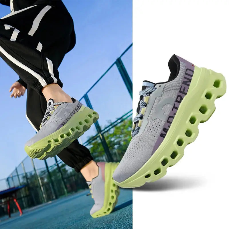 2026 Air Cushion Running Shoes Jogging Marathon Men Sports Breathable Lightweight Women's Comfortable Nonskid Leisure Sneakers luxecrown.co.uk