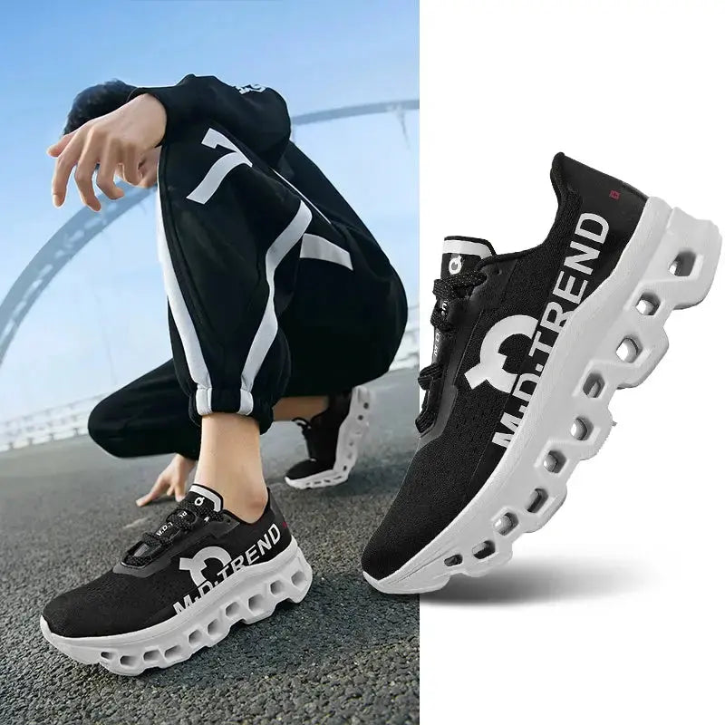 2026 Air Cushion Running Shoes Jogging Marathon Men Sports Breathable Lightweight Women's Comfortable Nonskid Leisure Sneakers luxecrown.co.uk