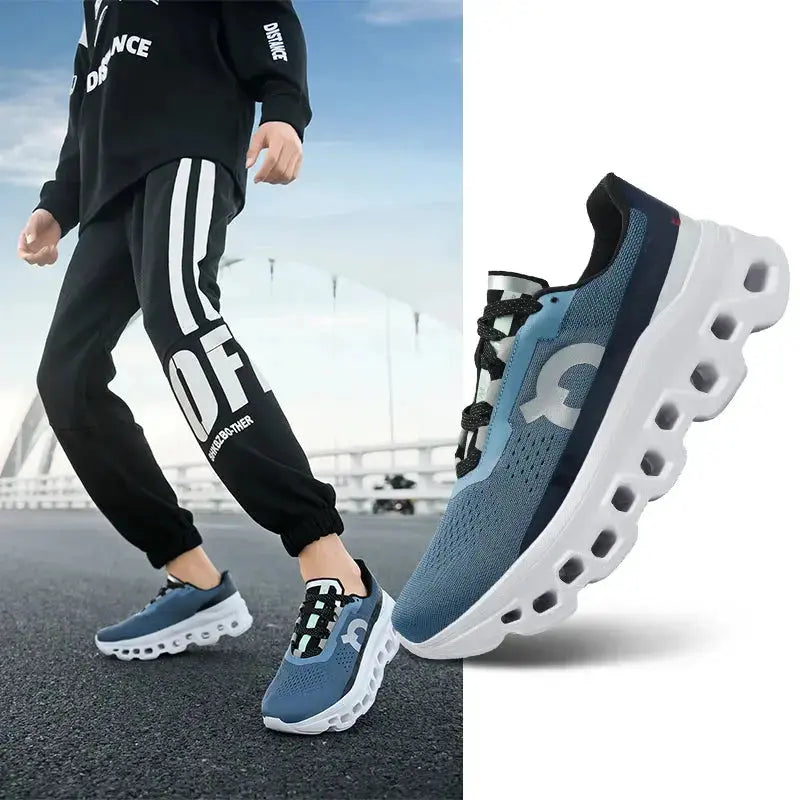 2026 Air Cushion Running Shoes Jogging Marathon Men Sports Breathable Lightweight Women's Comfortable Nonskid Leisure Sneakers luxecrown.co.uk