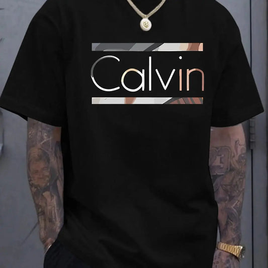 2026 Fashion 100% pure cotton unisex printed T-shirt with letter print round neck short sleeved shirt luxecrown.co.uk