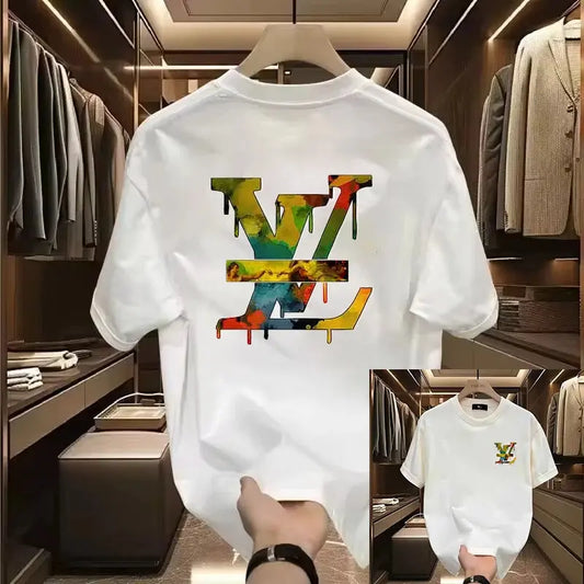 2026 New Luxury Brand Mens Womens T Shirt Clothing Summer Cotton Print Streetwear Vintage Oversized Tee Designer Unisexy Tops Streetsharks