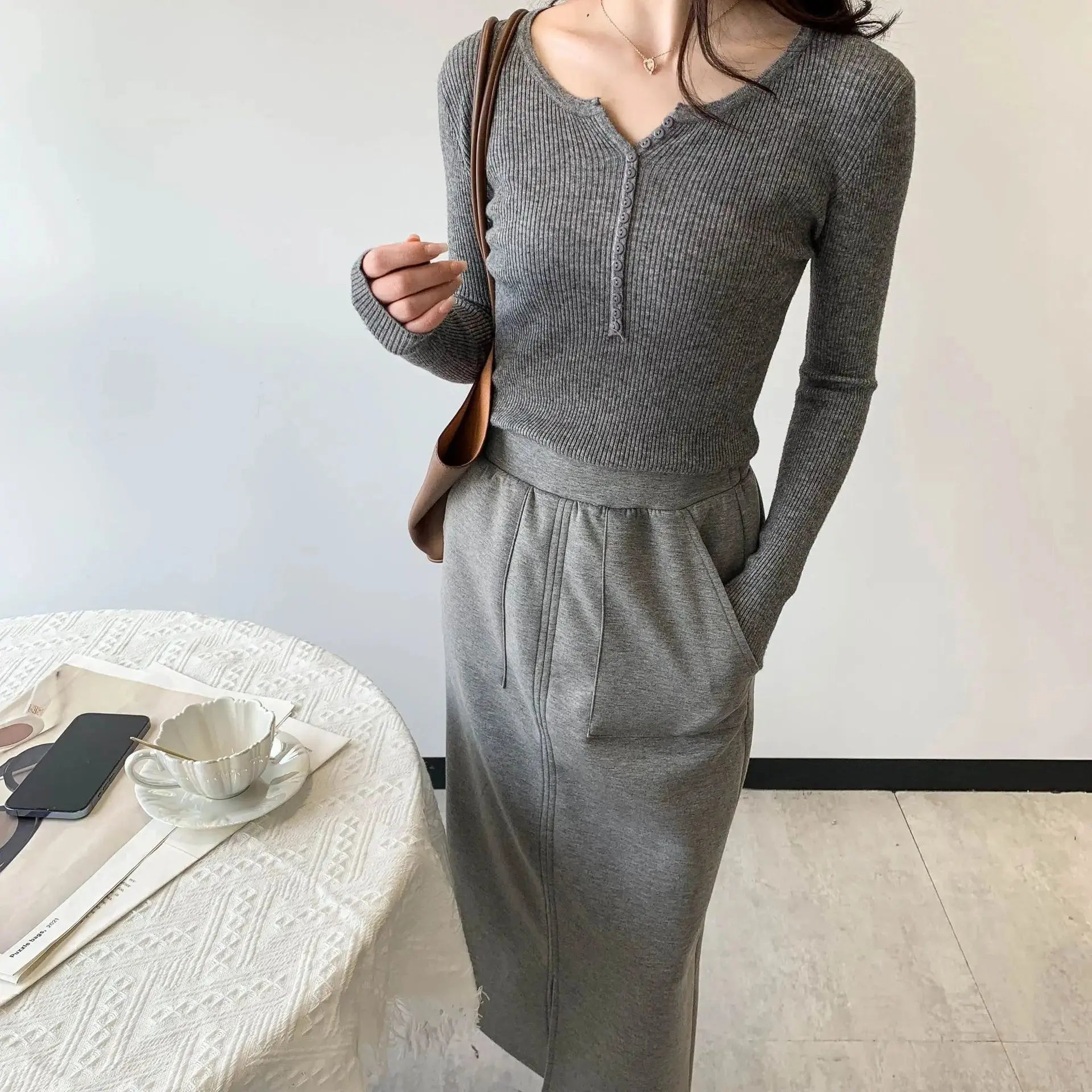 2026 Spring Autumn Basic Sweaters Knitted Women Sweater Button O-neck Pullovers Female Pullover Slim Solid Bold Stripes Tops luxecrown.co.uk
