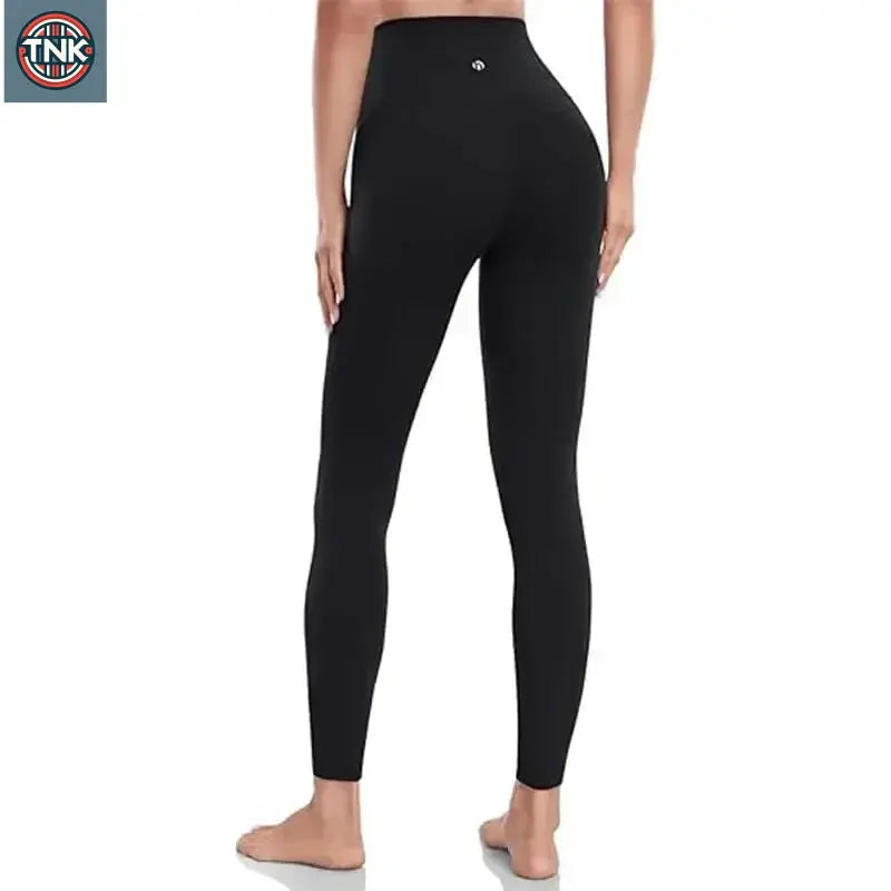 2026 Women's High-Waist Airlift Yoga Leggings Solid Color Tight Workout Pants for Pilates, Exercise Street Style luxecrown.co.uk