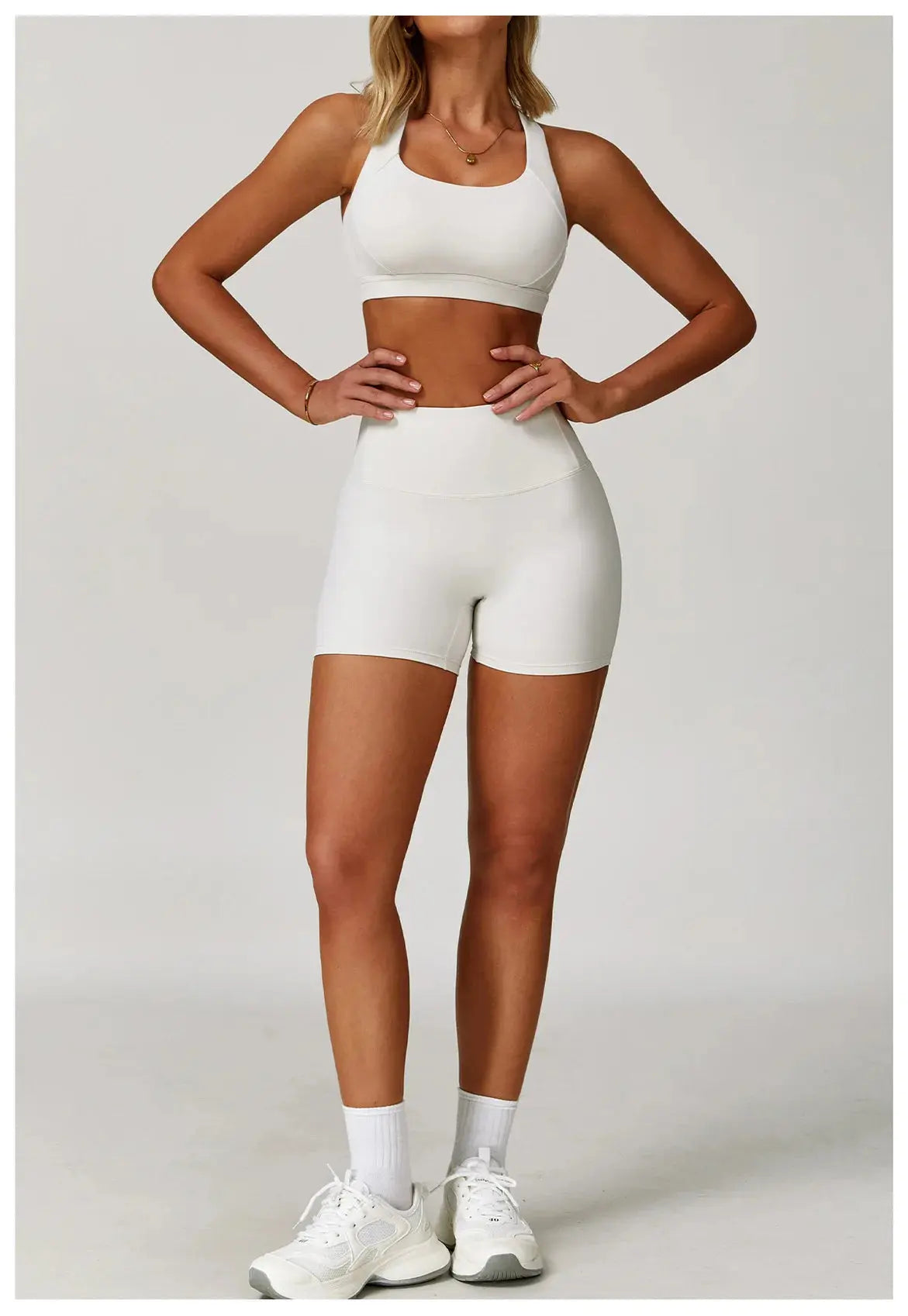 2PCS Fitness Suit Women's Tracksuit Yoga Sets Sportswear Workout Clothes Sports Bra High Waist Leggings Gym Clothing Sports Suit luxecrown.co.uk