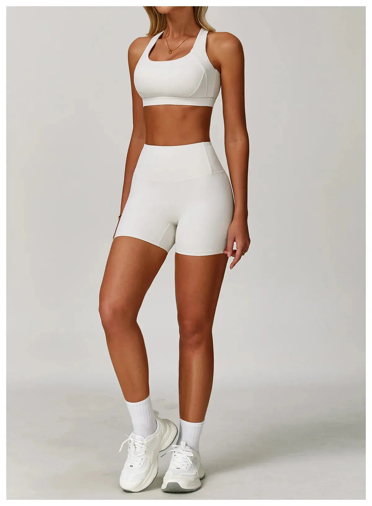 2PCS Fitness Suit Women's Tracksuit Yoga Sets Sportswear Workout Clothes Sports Bra High Waist Leggings Gym Clothing Sports Suit luxecrown.co.uk