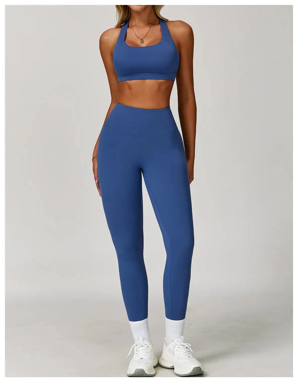 2PCS Fitness Suit Women's Tracksuit Yoga Sets Sportswear Workout Clothes Sports Bra High Waist Leggings Gym Clothing Sports Suit luxecrown.co.uk