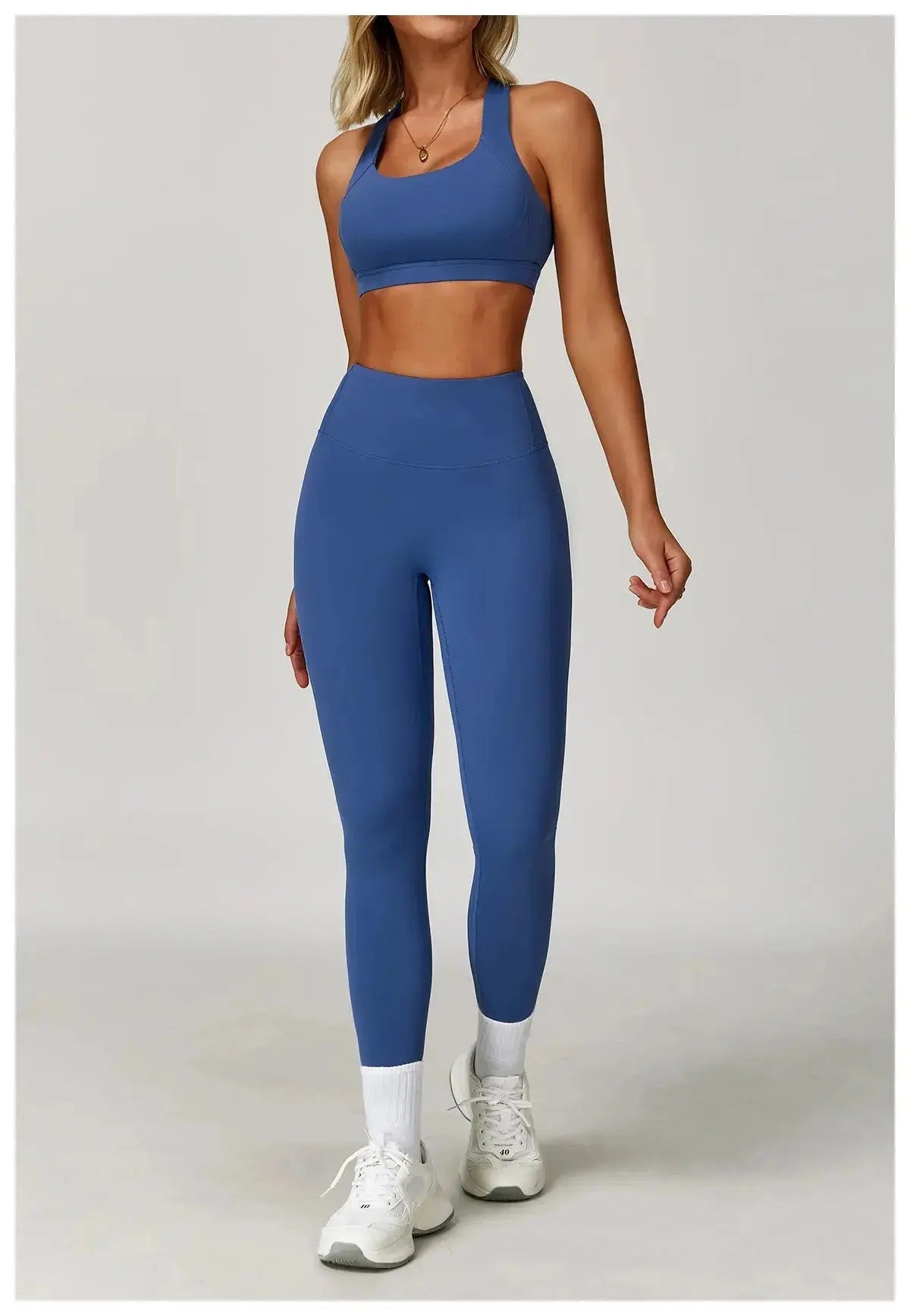 2PCS Fitness Suit Women's Tracksuit Yoga Sets Sportswear Workout Clothes Sports Bra High Waist Leggings Gym Clothing Sports Suit luxecrown.co.uk