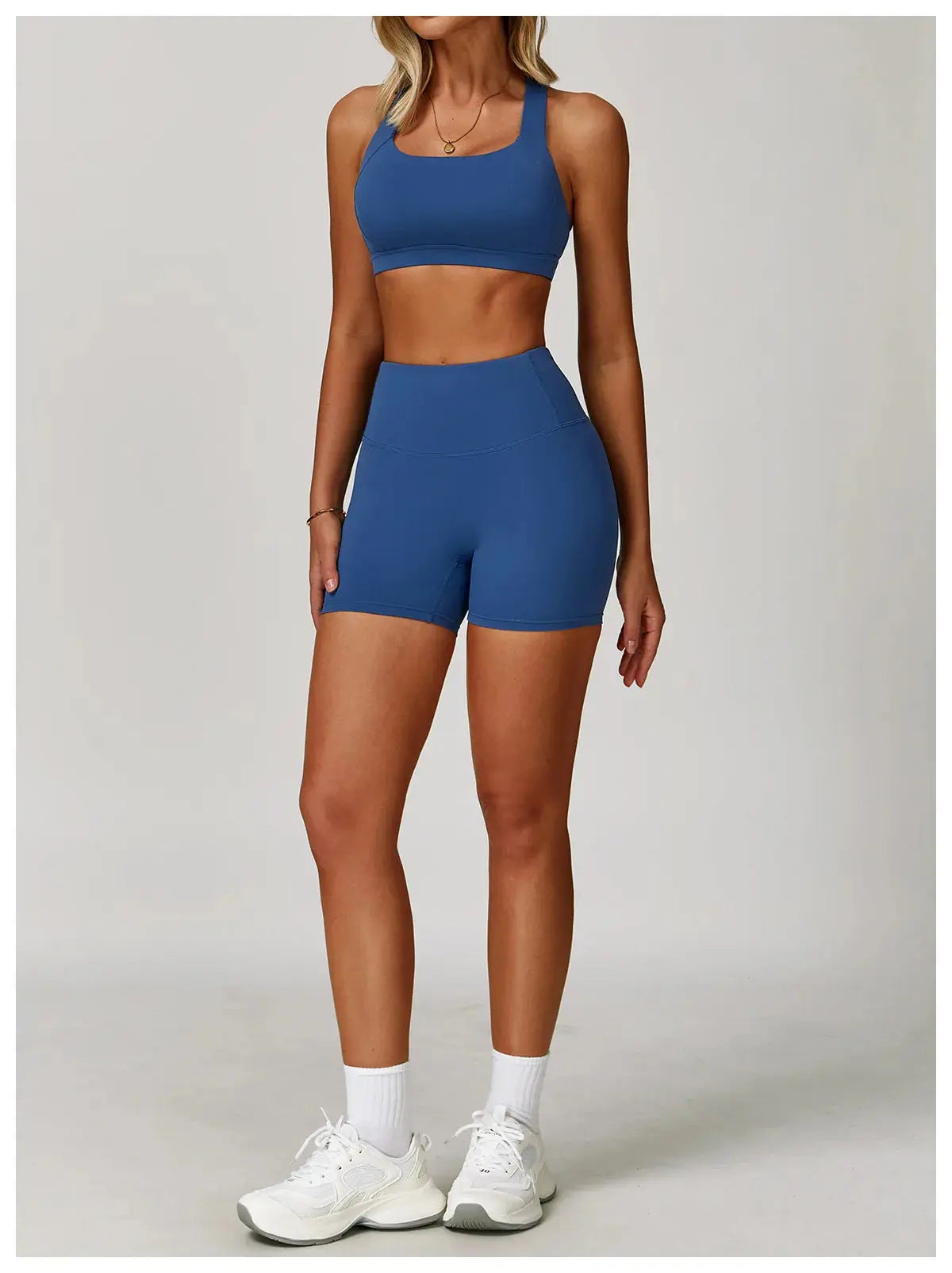 2PCS Fitness Suit Women's Tracksuit Yoga Sets Sportswear Workout Clothes Sports Bra High Waist Leggings Gym Clothing Sports Suit luxecrown.co.uk