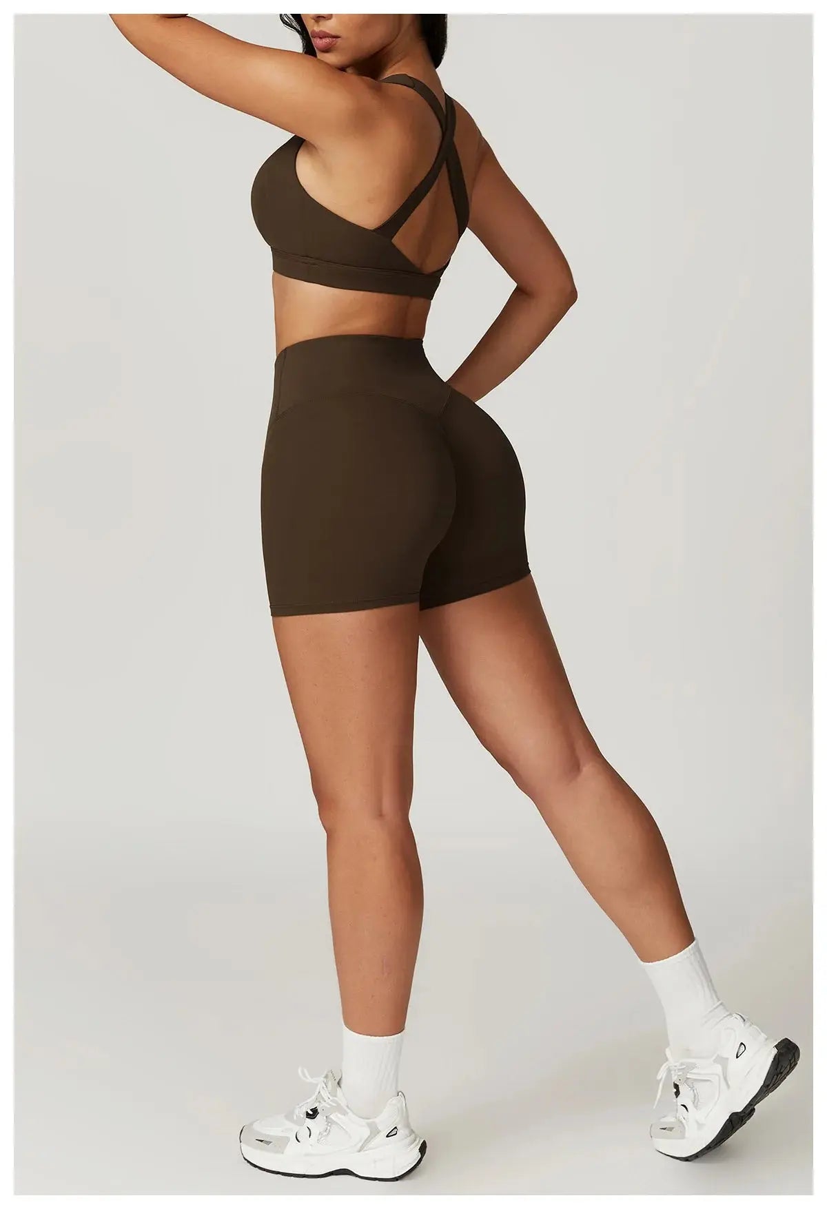 2PCS Fitness Suit Women's Tracksuit Yoga Sets Sportswear Workout Clothes Sports Bra High Waist Leggings Gym Clothing Sports Suit luxecrown.co.uk