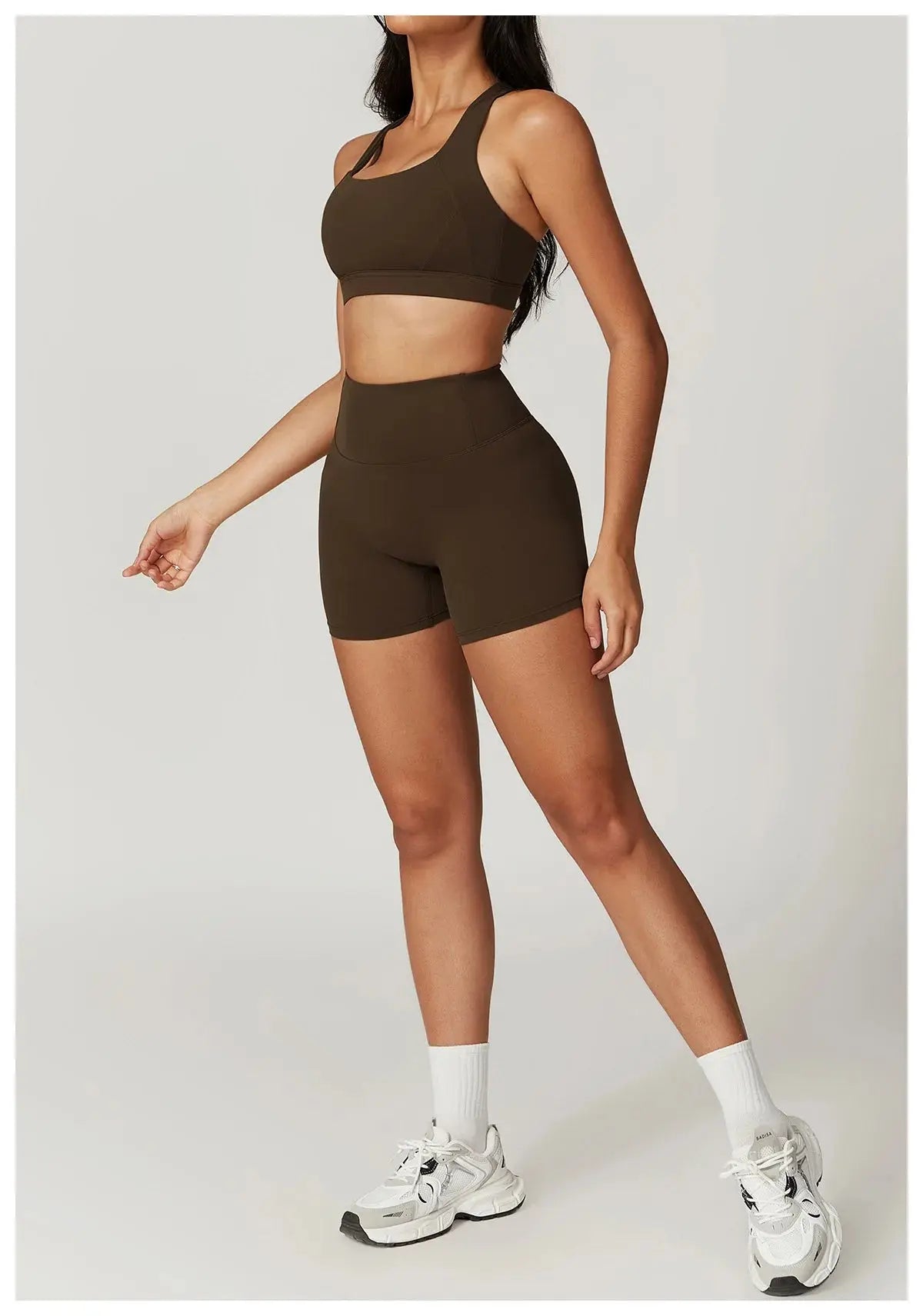 2PCS Fitness Suit Women's Tracksuit Yoga Sets Sportswear Workout Clothes Sports Bra High Waist Leggings Gym Clothing Sports Suit luxecrown.co.uk