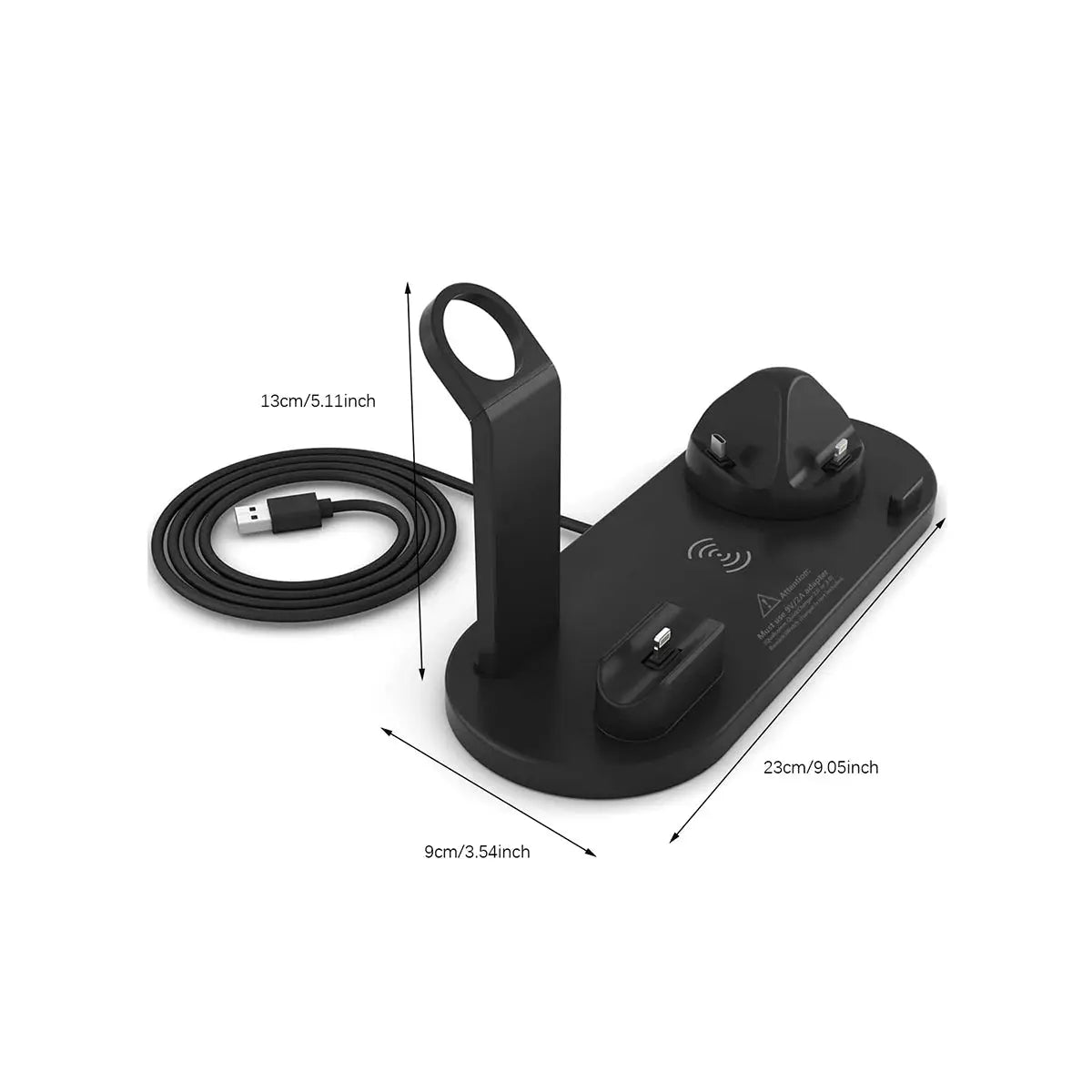 30W 6 in 1 Wireless Charger Stand Pad For iPhone 15 14 13 12 X Apple Watch Fast Charging Dock Station for Airpods Pro iWatch 7 Streetsharks