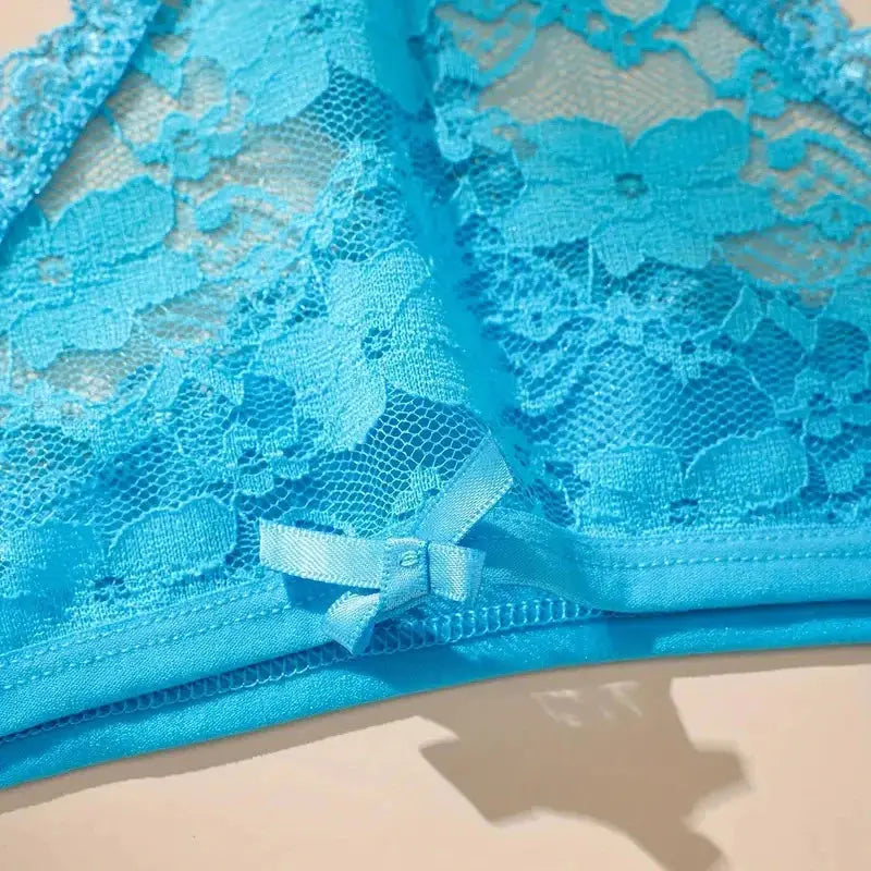 3Pcs Sexy Lace Women Thongs Transparent Women Panties Sexy Underwear Solid Floral G-String Size XS-XL Female Underpants Lingerie luxecrown.co.uk