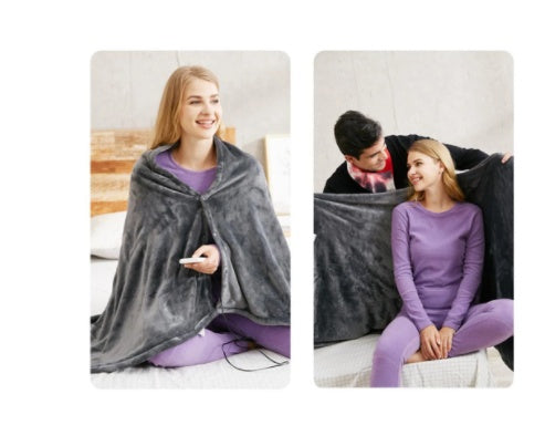USB Heated Blanket – Electric Heated Throw Warm Shawl StreetSharks