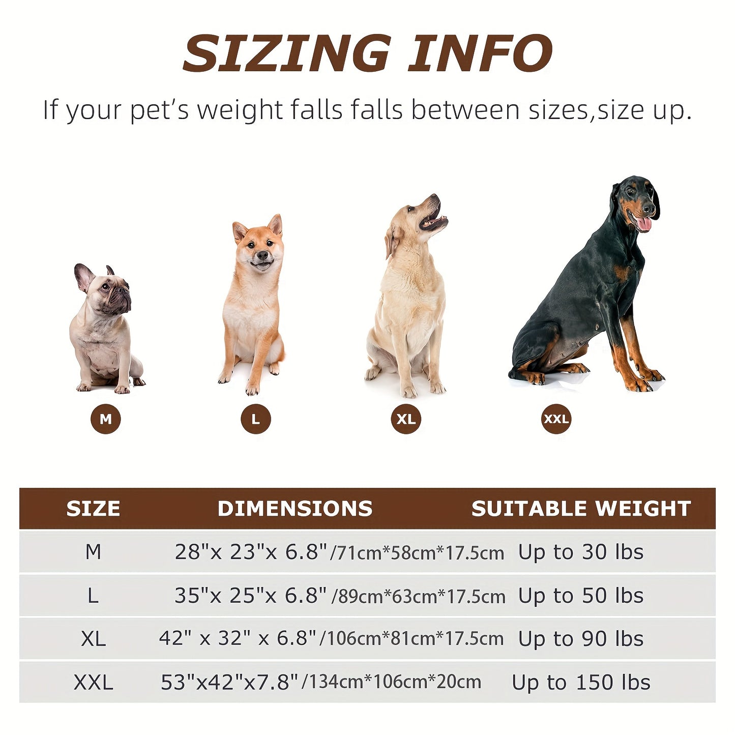 1pc Orthopedic Dog Bed, Dogs Sofa Bed, Supportive Foam Pet Couch Bed With Removable Washable Cover, Waterproof Lining And Nonskid Bottom DT CA Streetsharks