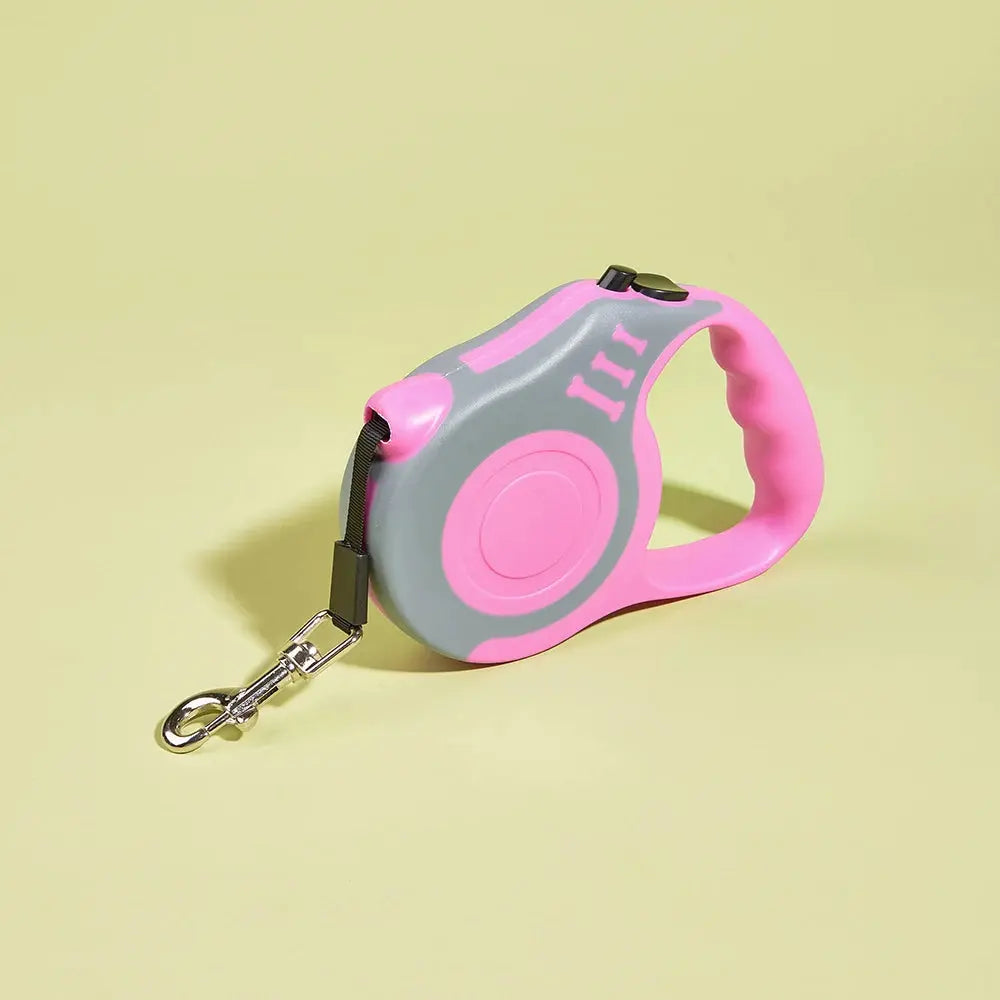 3m 5m Dog Leash for Small Dogs Cat Automatic Retractable Durable Nylon Lead Puppy Outdoor Travel Walking Hiking Traction Rope luxecrown.co.uk