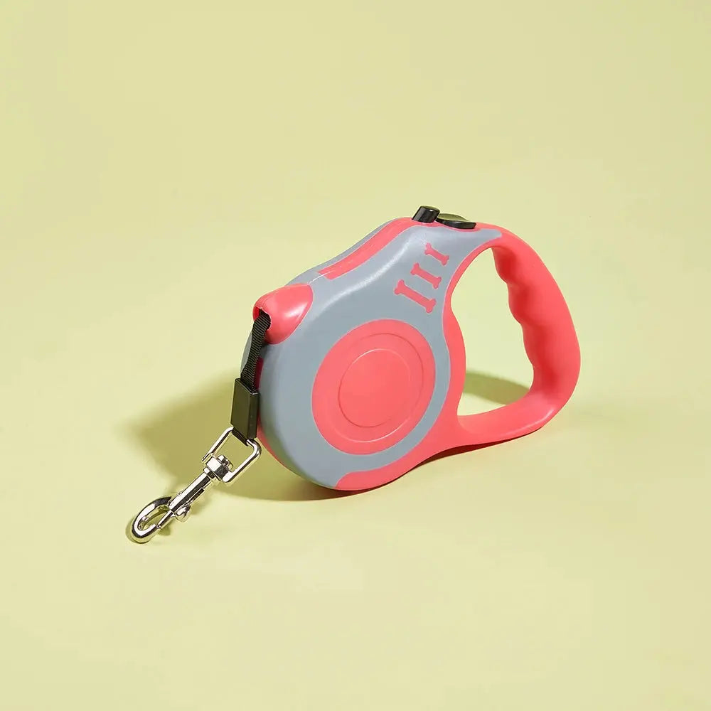 3m 5m Dog Leash for Small Dogs Cat Automatic Retractable Durable Nylon Lead Puppy Outdoor Travel Walking Hiking Traction Rope luxecrown.co.uk