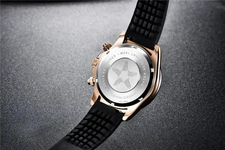 40mm New V2 PAGANI DESIGN Men's Quartz Watches Sapphire Retro Chronograph Stainless Steel Waterproof Watch Men Relogio Masculino luxecrown.co.uk