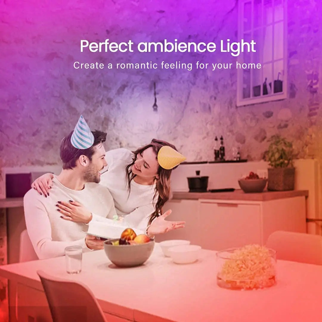 50 FT LED Strip Lights,Bluetooth LED Lights for Bedroom, Color Changing Light Strip with Music Sync, Phone Controller and IR Remote(App+Remote +Mic). - Streetsharks