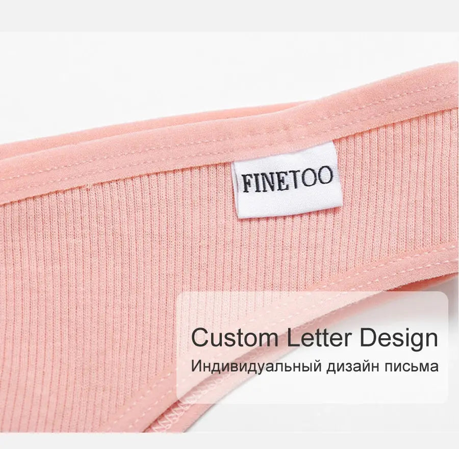 5Pcs/Set Women Cotton Brazilian Panties V Waist Female Underwear Comfortable Underwear Low Rise T-Back Bikini Girls Lingerie New luxecrown.co.uk