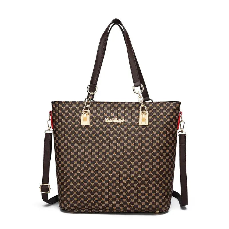 6 Pcs Women's Bag Fashion Handbag Sets Shoulder Crossbody Bag For Women Commuting Female Boston Bag Wallet luxecrown.co.uk