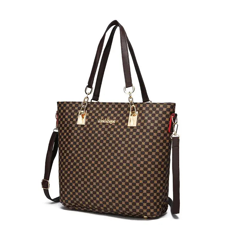 6 Pcs Women's Bag Fashion Handbag Sets Shoulder Crossbody Bag For Women Commuting Female Boston Bag Wallet luxecrown.co.uk