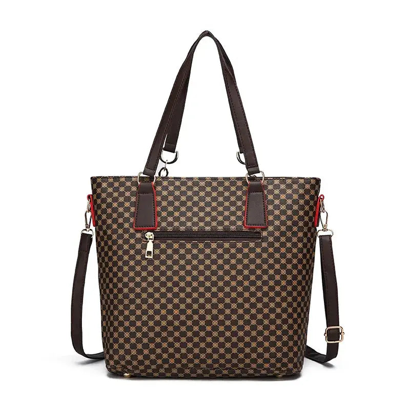 6 Pcs Women's Bag Fashion Handbag Sets Shoulder Crossbody Bag For Women Commuting Female Boston Bag Wallet luxecrown.co.uk