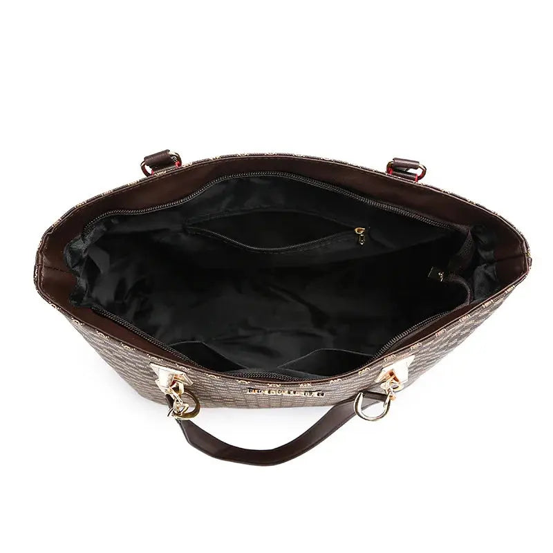 6 Pcs Women's Bag Fashion Handbag Sets Shoulder Crossbody Bag For Women Commuting Female Boston Bag Wallet luxecrown.co.uk