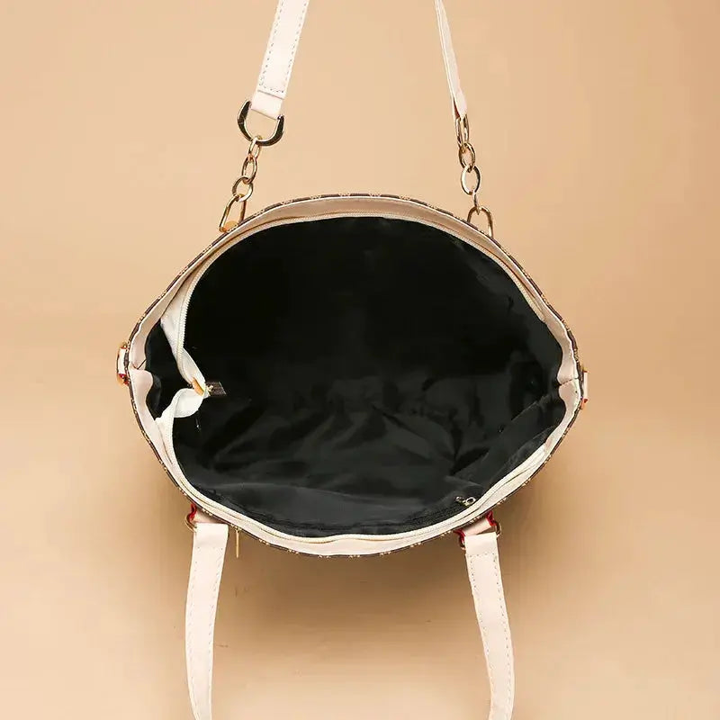6 Pcs Women's Bag Fashion Handbag Sets Shoulder Crossbody Bag For Women Commuting Female Boston Bag Wallet luxecrown.co.uk