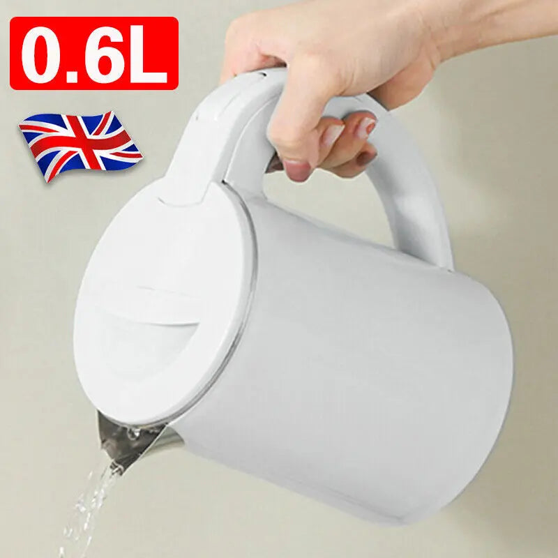 600ML Portable Electric Water Kettle Ideal For Travel Camping Caravan 800W StreetSharks