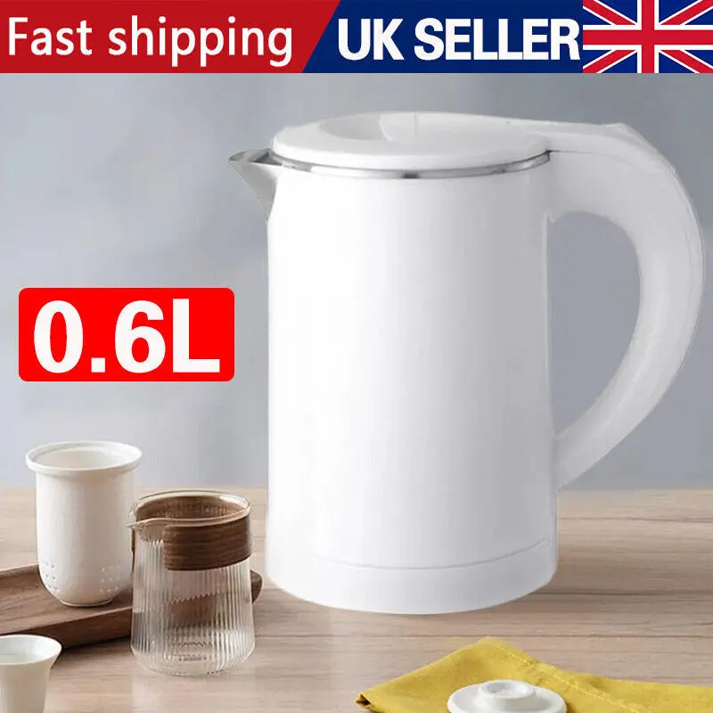 600ML Portable Electric Water Kettle Ideal For Travel Camping Caravan 800W StreetSharks