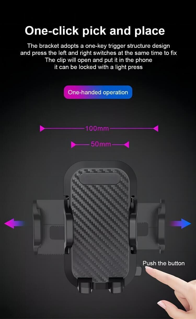 Universal Car Mobile Phone Holder  Windscreen Dashboard GPS Stand Cradle StreetSharks