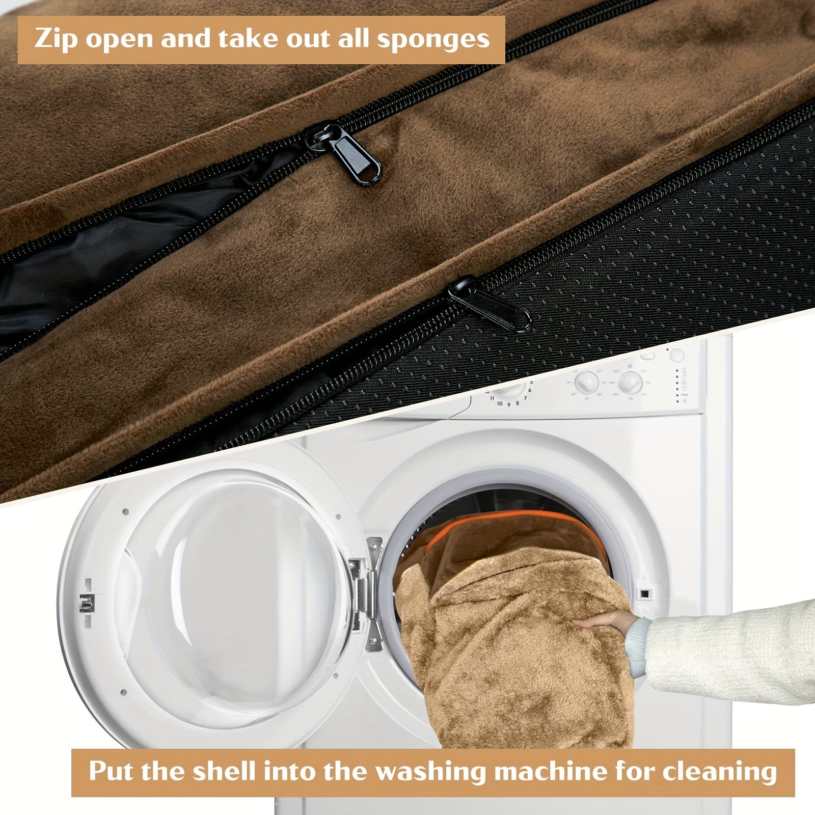 Extra-Large Cooling Dog Bed with Cushion - Waterproof, Orthopedic Design for Large to Small Breeds, Removable & Washable Cover, Non-Slip Base DT Streetsharks