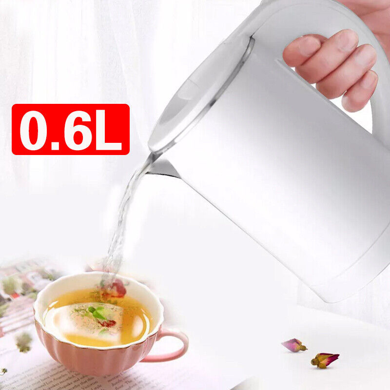 600ML Portable Electric Water Kettle Ideal For Travel Camping Caravan 800W StreetSharks