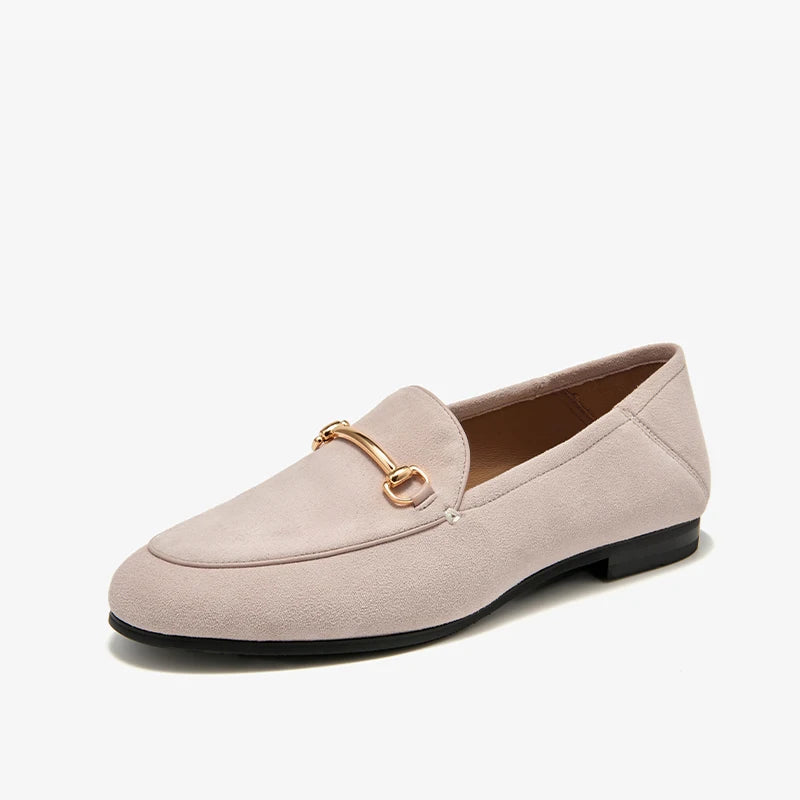 BEAUTODAY Dress Shoes Women Loafers Cow Leather Sheepskin Rubber Formal Business Suit Ladies 2025 Spring Autumn Handmade 27171 luxecrown.co.uk
