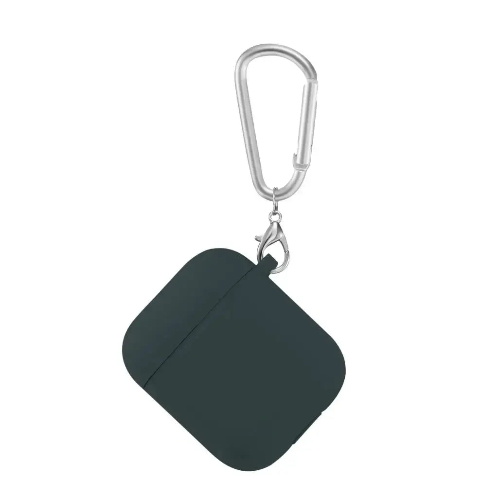 AirPods 2nd Generation Case Cover – Silicone Protective Cover with Keychain luxecrown.co.uk