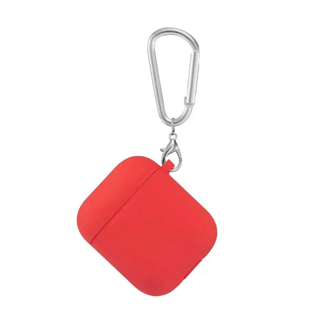 AirPods 2nd Generation Case Cover – Silicone Protective Cover with Keychain luxecrown.co.uk