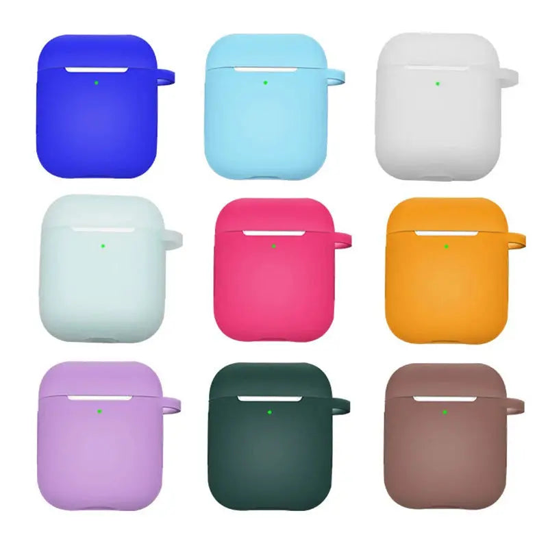 AirPods 2nd Generation Case Cover with Hook - Protective Earmuff Case luxecrown.co.uk