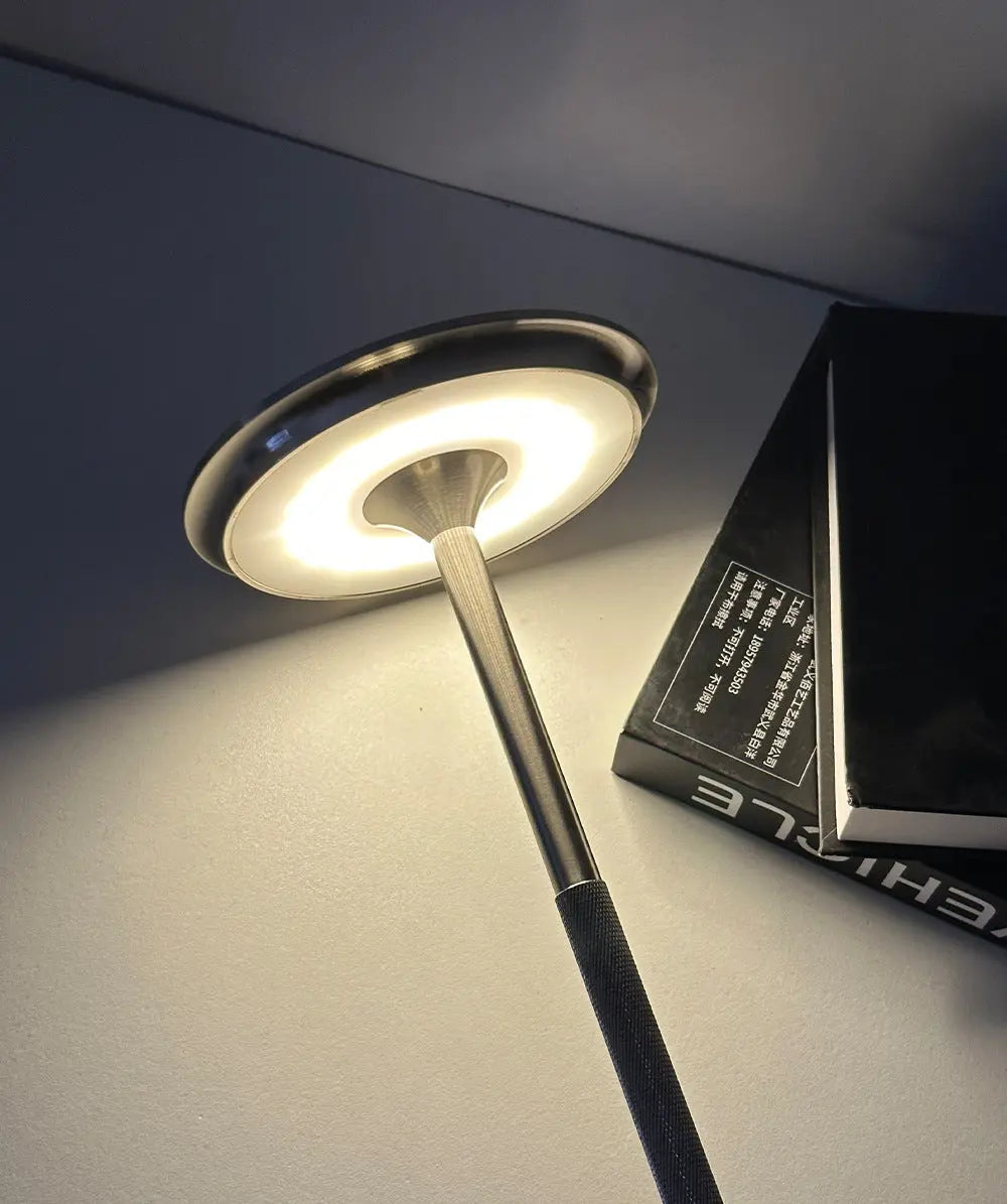 All Aluminum I-shaped Touch Table Lamp USB Charging StreetSharks